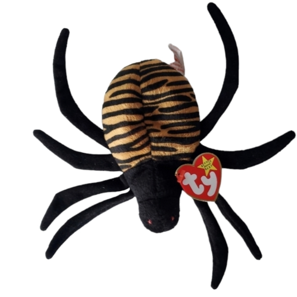 SPINNER NWT Ty Beanie Babies The Spider